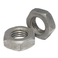 3/4"-10 Heavy Hex Jam Nut, A563 Grade A, Coarse, HDG